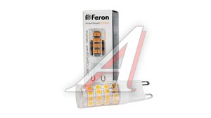 Лампа светодиодная LED 5вт 230в G9 теплый капсульн FERON 967268
