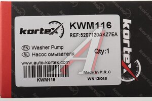 Насос омывателя TANK 300 KORTEX KWM116, 5207120AKZ7EA