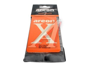 Ароматизатор подвесной пластина (тутти-фрутти) X-Version Orange AREON 704-AXV-016