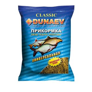 Прикормка DUNAEV КЛАССИКА 0.9кг Универсальная 928627, FLS038