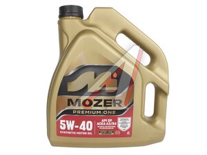 Масло мотор.MOZER 4638742 PREMIUM ONE 5W40 4л 4638742
