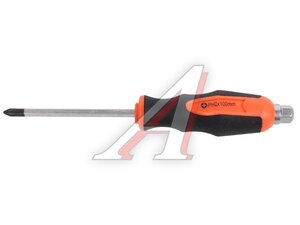 Отвертка крестовая АвтоDело PH2x100мм с шестигран. 30861, 17092