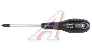 Отвертка крестовая PH1x75мм JONNESWAY D04P175