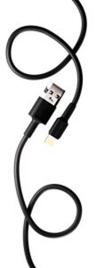 Кабель iPhone (5-) 2A 1м MORE CHOICE K19i/К19л Black