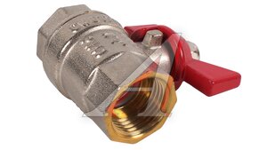Кран шаровый 1/2" рукоятка бабочка внутренняя-наружная резьба TST TST.302.03