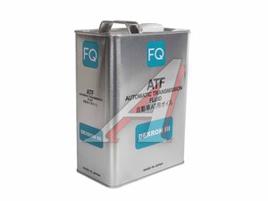 Масло трансмиссионное FQ ATF DEXRON-III 4л 4580041492812, FQ ATF