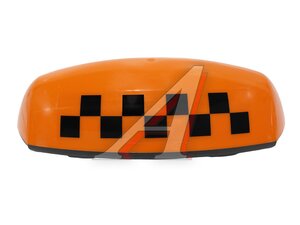 Знак TAXI магнитный с подсветкой 12V оранжевый 943354