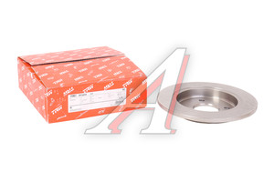 Диск тормозной FORD Focus (98-04) задний (1шт.) TRW DF1654