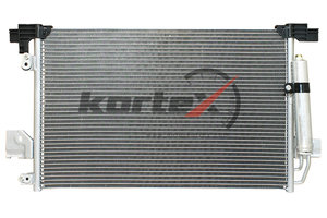 Радиатор кондиционера MITSUBISHI Lancer (08-),Outlander (06-) KORTEX KRD2001, 940029, 7812A204