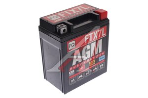 Аккумулятор FQ MOTO AGM 6А/ч 6СТ6 FTX7L-BS