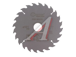 Диск пильный 185х24мм 24 зуба + кольцо 16/30 CUTOP 75-18524Т