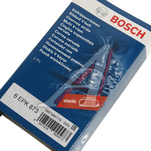 Ремень приводной поликлиновой 6PK873 PEUGEOT Boxer (06-) CITROEN Jumper (06-) BOSCH 1987946119, 6PK873, 5750.XP