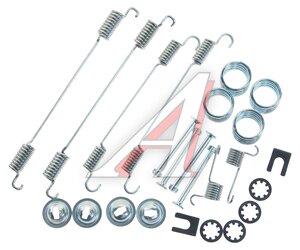 Ремкомплект NISSAN Terrano (13-) колодок тормозных задних MASTERKIT 77AP368