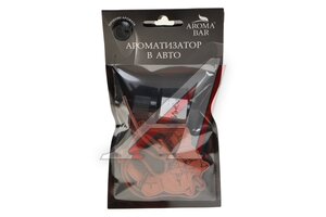 Подвеска с ароматизатором «КОТ БУБЛИК» коричневая "по мотивам Инвиктус" 5мл AROMA BAR 43catbrown5