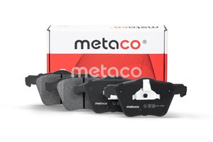 Колодки тормозные VOLVO XC90 (02-14) передние (4шт.) METACO 3000-150, GDB1565, 31262705