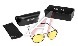 Очки водителя LECAR авиаторы чехол, микрофибра LECAR000011909