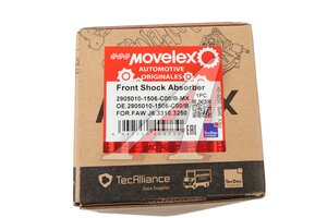 Амортизатор FAW J6,3310,3250 передний MOVELEX 2905010-1506-C00/B-MX, 2905010-1506-C00/B