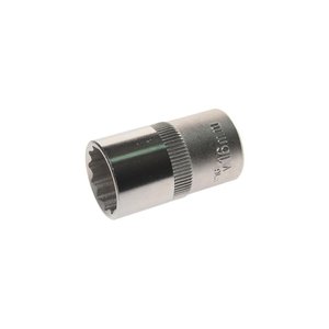 Головка торцевая 1/2" 16мм 12-ти гранная L=40мм ROCKFORCE RF-54916