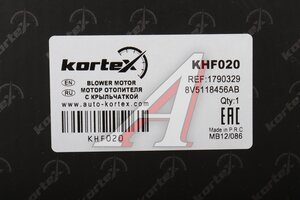 Мотор отопителя FORD Fiesta (01-) KORTEX KHF020, LFH1051, 1790329