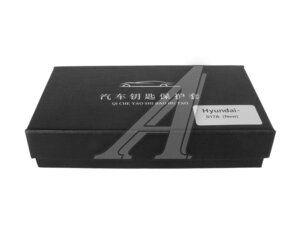 Чехол для брелока HYUNDAI Solaris1,IX35,I40,SantaFe3 (13-16) черный TORINO TPU-HYUNDAI-017A new, 913520