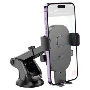 Держатель телефона универсальный HOCO H19 black, 00648