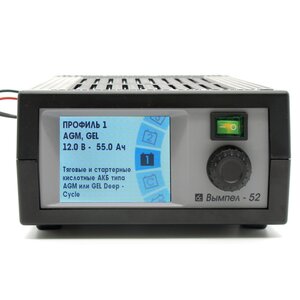 Устройство пуско-зарядное 6-12V 20A 220V (автомат) Вымпел 52 ОРИОН W-52
