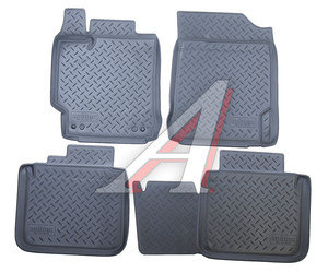Коврик салона TOYOTA Camry (11-) полиуретан (4 предм.) NORPLAST NPL-Po-88-07