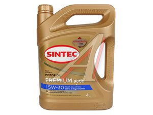 Масло моторное SINTEC Premium 9000 C3/SN 5W30 синт.4л 600131