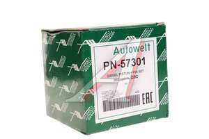 Поршень двигателя PEUGEOT CITROEN d+0.60 AUTOWELT PN57301