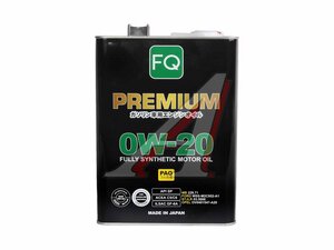 Масло моторное FQ FULLY SYNTHETIC SP/GF-6A/C5 0W20 4л 4580041494083, FQ 0W20