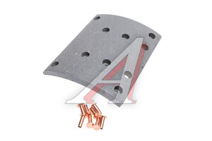 Накладка тормозной колодки SHACMAN SHAANXI задней (1шт.) MOVELEX HD90149340094-MX, HD90149340094