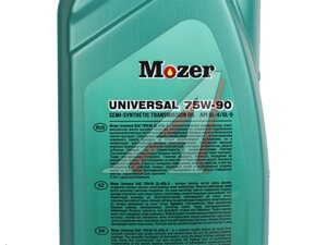 Масло трансмиссионное MOZER Universal 75W90 GL-4/GL-5 1л 4637974, MOZER 75W90