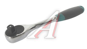 Ключ трещотка 1/2" 72 зуба 300мм резиновая рукоятка ROSSVIK R7212
