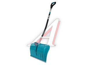 Лопата снеговая полипропилен 540х375х1420мм ал/чер PALISAD 615685