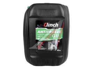 Антифриз зеленый -40C 10кг G11 CLINCH HYBRID COOLANT 3112310G, CLINCH
