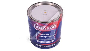 Краска желтая ПФ-115 2.7кг KRAFOR 26005, KRAFOR