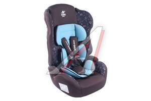 Автокресло детское 9-36кг (I-II-III) 1-12лет шоколадные буквы "Sputnik" KIDS PLANET KRES2545