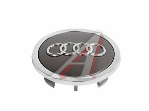 Заглушка литого диска AUDI графит хром 55-69 4B0601170A