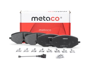 Колодки тормозные SKODA Octavia (19-) передние (4шт.) METACO 3000-570