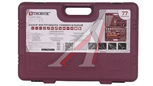 Набор THORVIK инструмента 1/4, 1/2DR 12-гр. 77пр. TS0077/12