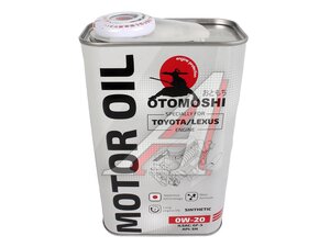 Масло моторное OTOMOSHI for TOYOTA/LEXUS SN+ 0W20 1л MF210075, OTOMOSHI 0W20