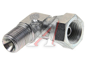 Адаптер 90°BSP1/4"-BSP(Г)1/4" VITILLO LMG04FGG04 VG (A580505-04-04)