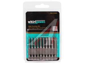 Набор бит TORX 50мм 10 предметов WHIRLPOWER 272050008