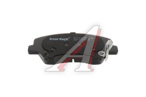 Колодки тормозные HYUNDAI Solaris (17-) KIA Rio (17-) передние (4шт.) KORTEX KT4348STD, 58101-H5A25