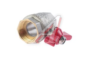 Кран шаровый 1" рукоятка бабочка внутренняя-наружная резьба TST TST.302.05