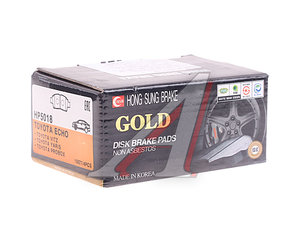 Колодки тормозные TOYOTA Yaris (05-) передние (4шт.) HSB HP5018, GDB3218, 04465-52130