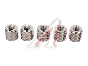 Набор резьбовых футорок M5x0.8xM10x1.5-L10мм 5шт ANROKEY AR-NFM5xM10-L10