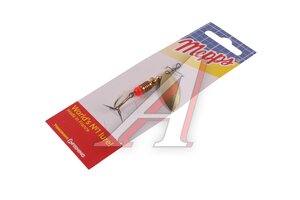 Блесна вращающаяся Aglia Longue №1 4.5г цвет OR MEPPS CLAL10013