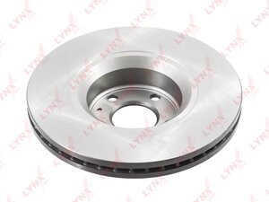 Диск тормозной AUDI A6 (06-11) передний (1шт.) LYNX BN1266, DF4358S, 4F0615301E