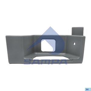 Панель MAN TGA подножки ступени правой SAMPA 18200060, 81615100354